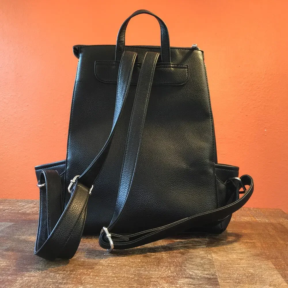 Charlie Paige Extreme Actives Black Backpack Bag Classic Normcore Heritage